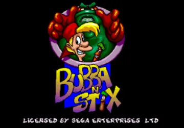 Bubba 'N' Stix (Europe) screen shot title